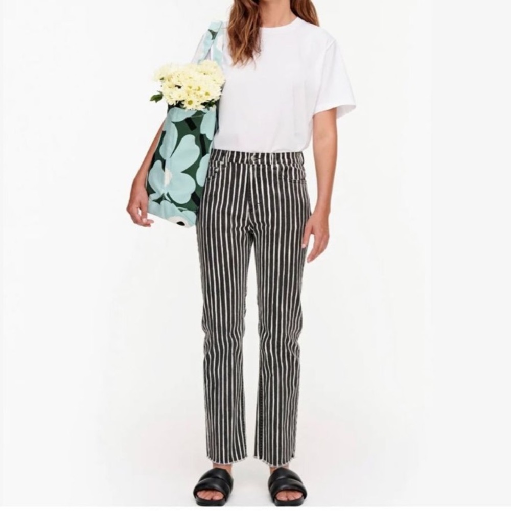 Marimekko Laulelen Piccolo Stripe Trousers 36